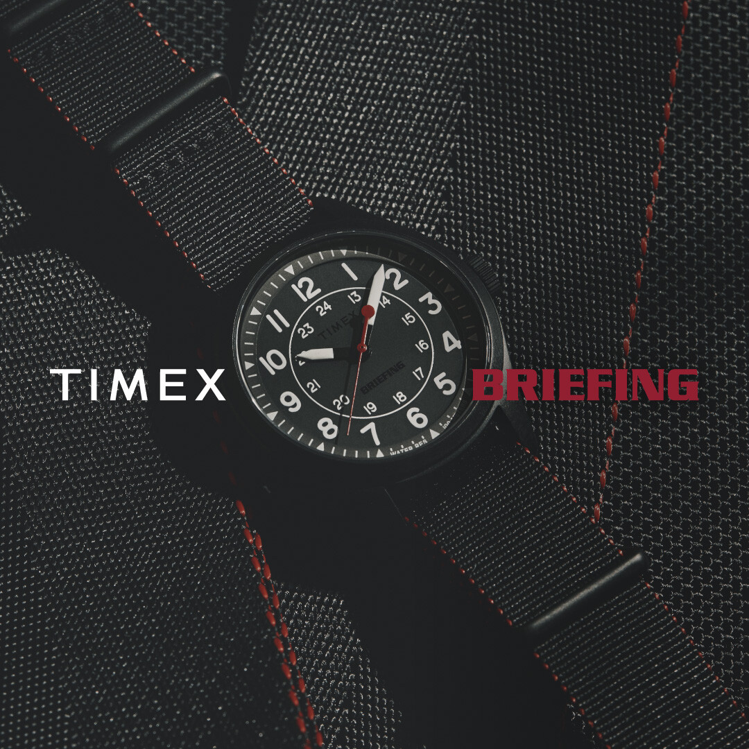TIMEX BRIEFING 腕時計 BRIEFING×TIMEX】コラボウォッチ発売 │BRIEFING │ ショップブログ