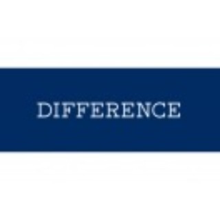 DIFFERENCE
