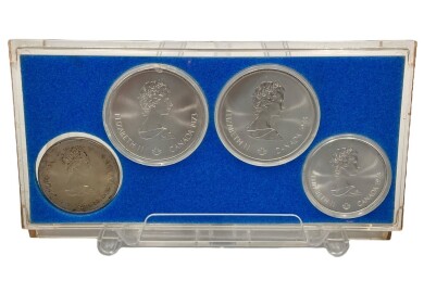 カナダ モントリオールオリンピック記念銀貨セット!お買取り致しました!!!