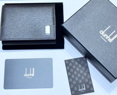 ダンヒル dun hill 背面部カードポケット付 BOX型 コインケース 小銭入れ！！お買取り致しました！！！