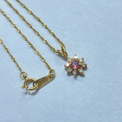 18金のネックレスのお買取りを致しました！