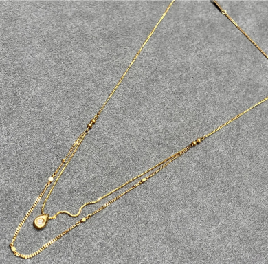 K18金 ダイヤ ネックレスをお買取り致しました！