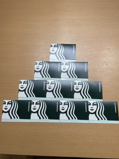 【期間限定】スタバカードプレゼント♪