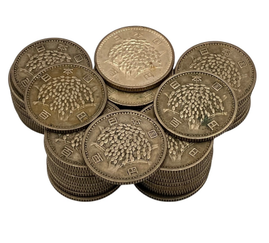 旧100円銀貨!稲穂!お買取り致しました!!!