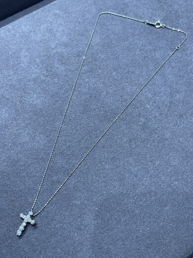 Pt850ダイヤモンドネックレスお買取り致しました！