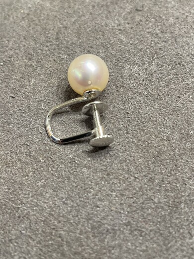 片方だけの14金パールイヤリングをお買取り致しました♪
