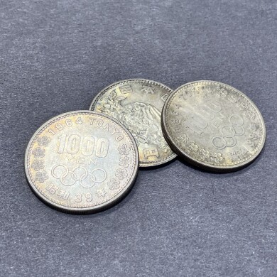 1964年東京オリンピック1000円銀貨お買取り致しました！
