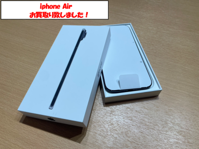 Apple iphone Airお買取り致しました!