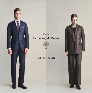 しなやかな機能美を纏う“Cloth Ermenegildo Zegna FAIR”開催中