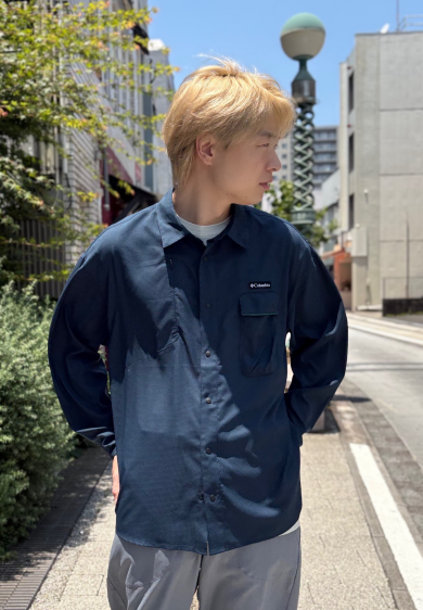 メンズ7月コーデ！Columbia