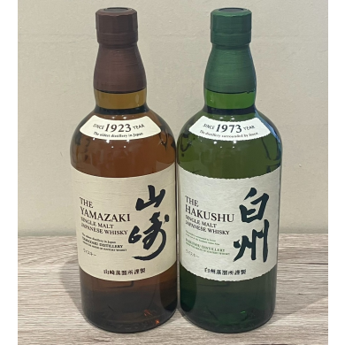 お酒  山崎！白州！