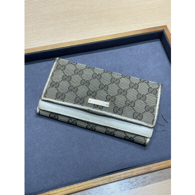 グッチGGキャンバス長財布お買取り致しました！