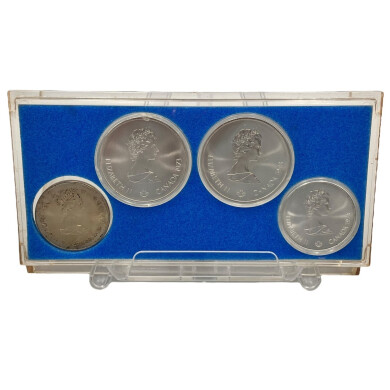 カナダ モントリオールオリンピック記念銀貨セット!お買取り致しました!!!