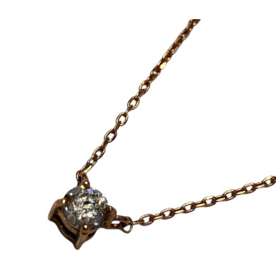 K10 ピンクゴールド 1Pダイヤ ネックレス！お買取り致しました！！！