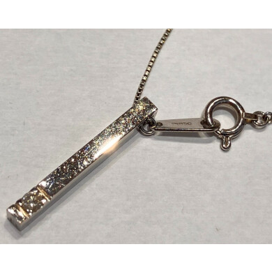 プラチナ Pt850 ダイヤ付 ネックレス!!お買取り致しました!!!