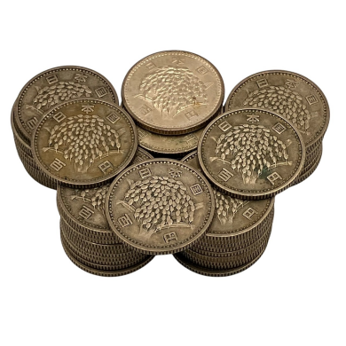 旧100円銀貨!稲穂!お買取り致しました!!!