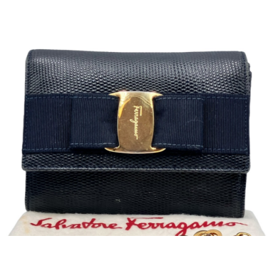 フェラガモ ヴィラリボン ポーチ バッグ！お買取り致しました！！！