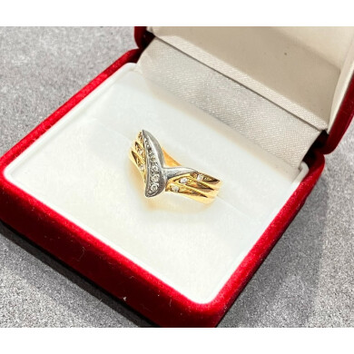 Pt850 K18 コンビ リングをお買取り致しました！