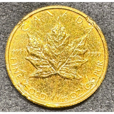 メープルリーフ金貨 をお買取りいたしました♪