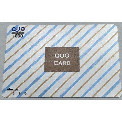 クオカード（QUOカード） ！！お買取り致しました！！！