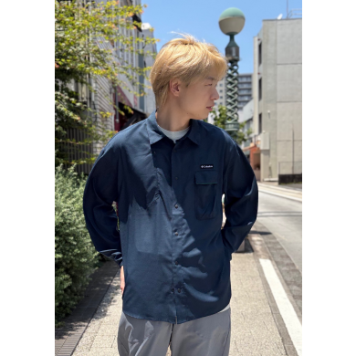 メンズ7月コーデ！Columbia